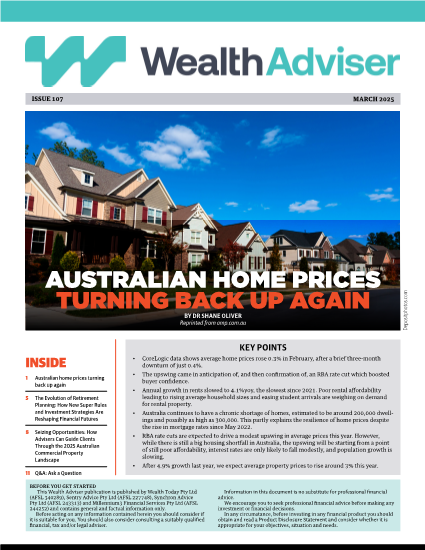 Wealth Adviser newsletter - Issue 107