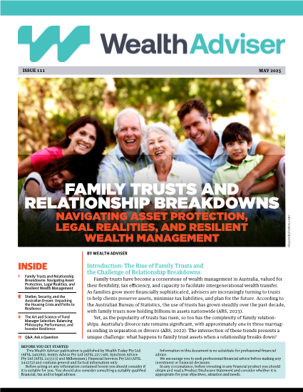 Wealth Adviser newsletter - Issue 111