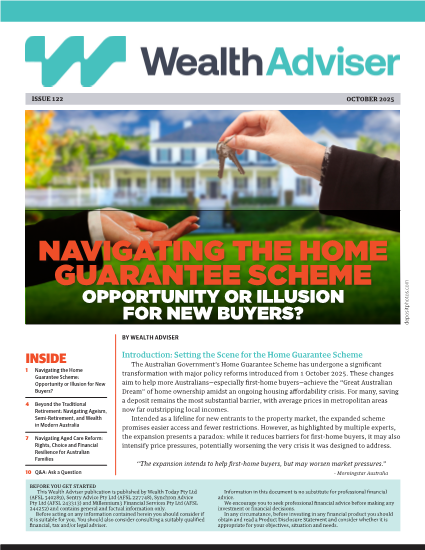 Wealth Adviser newsletter - Issue 122