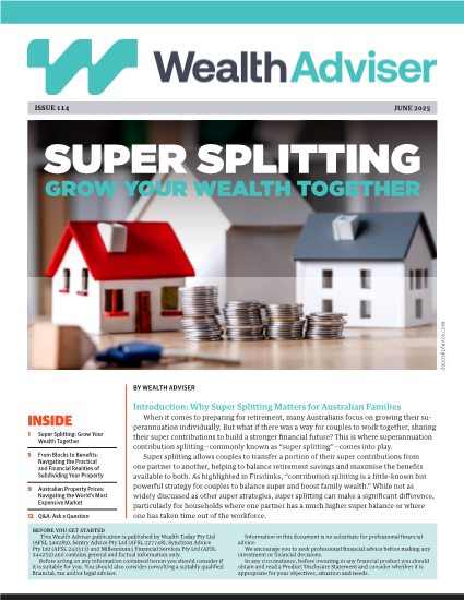 Wealth Adviser newsletter - Issue 114